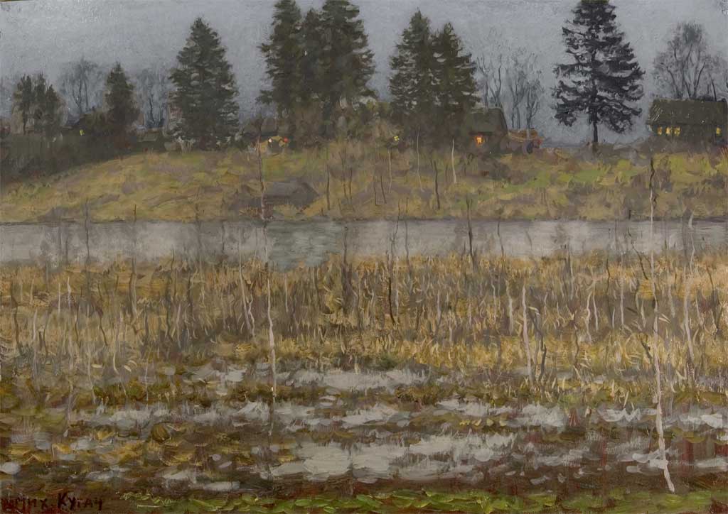 Near To Evening by Mikhail Kugach
