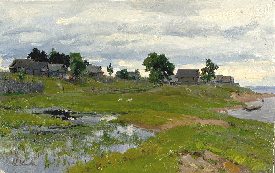 Village by Nikolai Ulyanov
