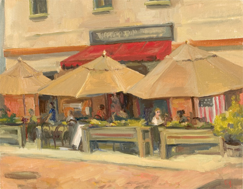 Cafe by Olga Belakovskaya