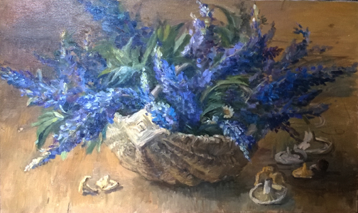 Still Life with Flowers by Olga Belakovskaya