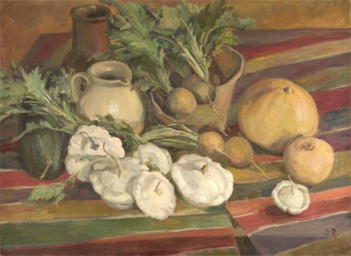 Squash and Turnips by Olga Belakovskaya