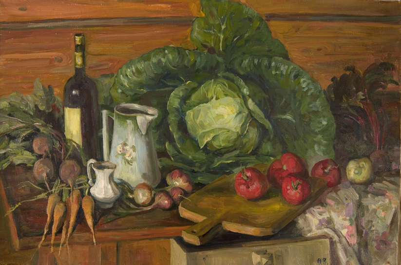Village Still Life by Olga Belakovskaya