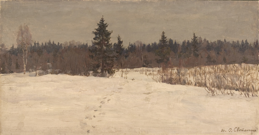 Winter Day by Olga G. Svetlechnaya
