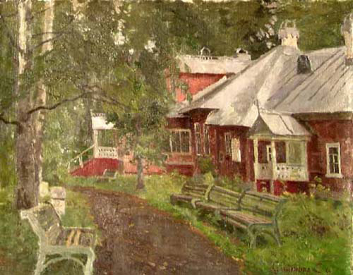 Academy Cottage-The Museum by Tsvetlana Smirnova