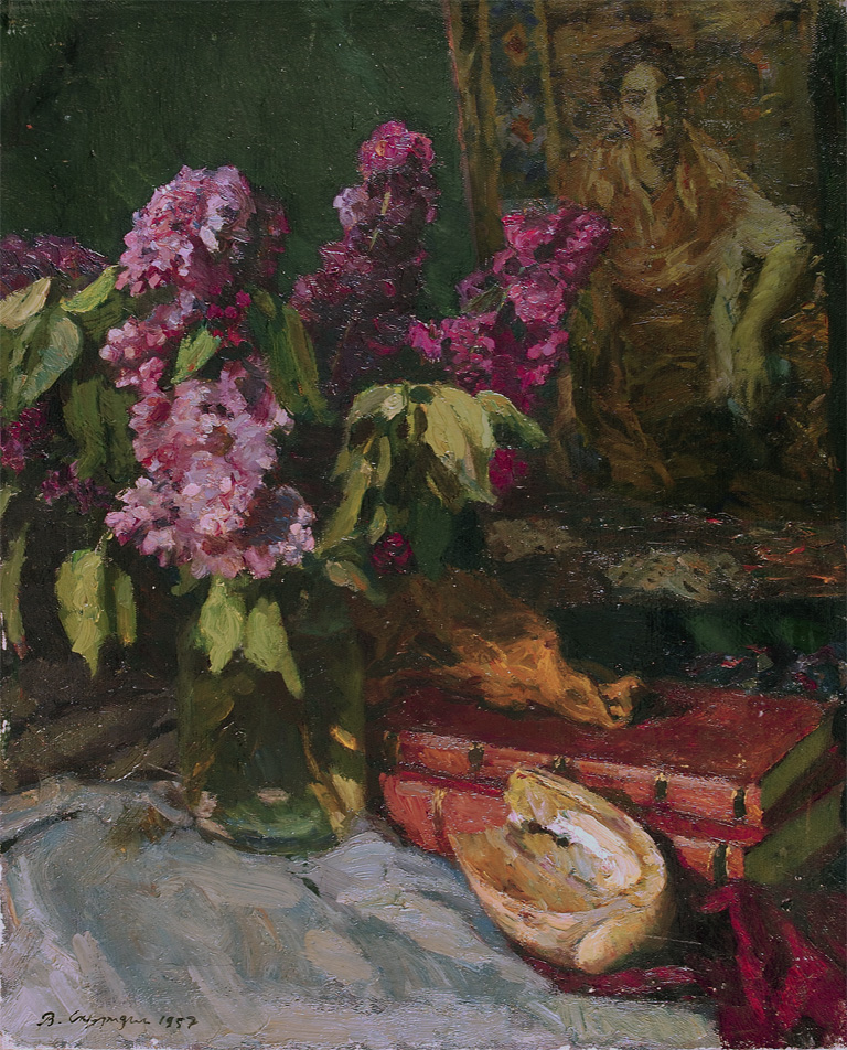 Still Life After Vrubel by Valeri B. Skuridin