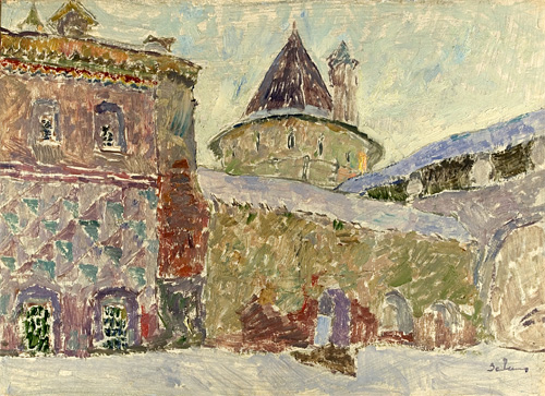 The Rostov Kremlin by Vyacheslav Zabelin